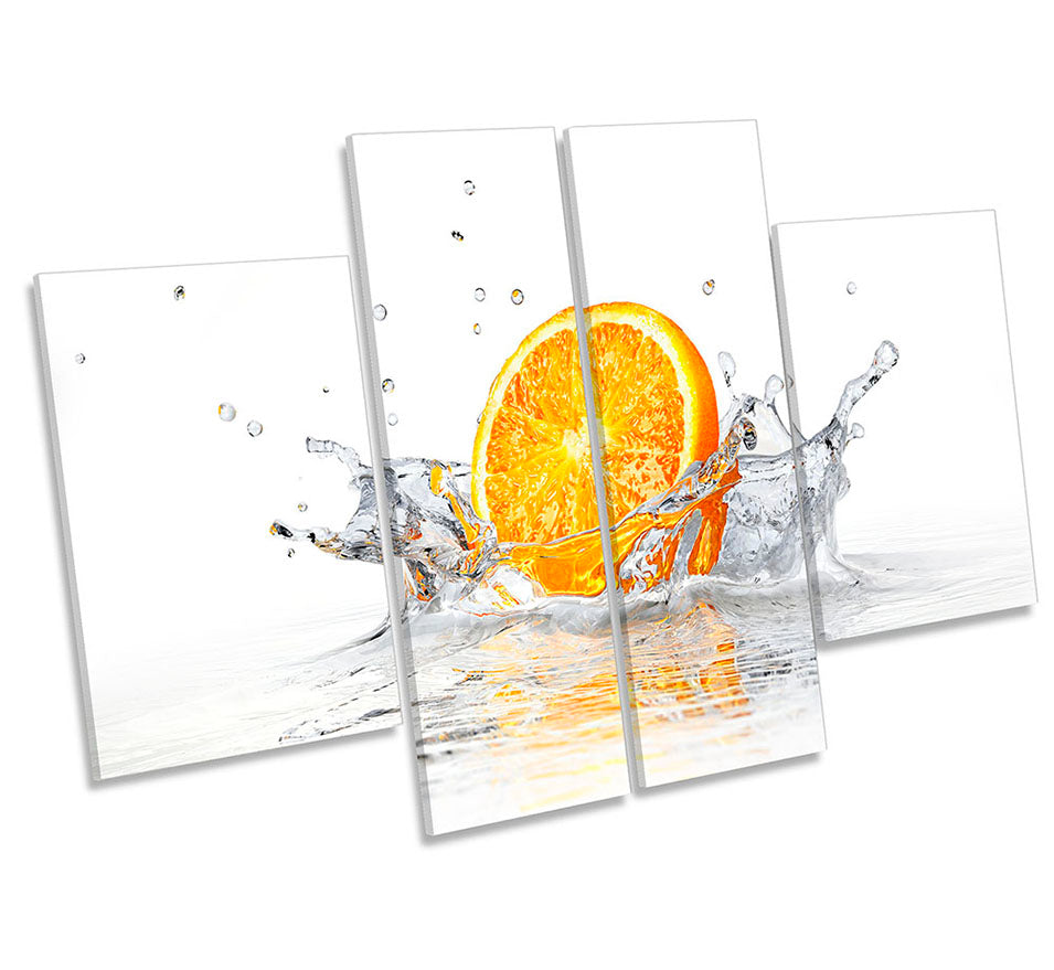 Orange Fruit Water Splash Orange