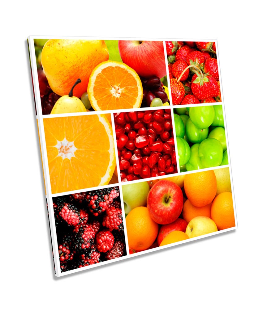 Kitchen Fruit Collage Vegetables