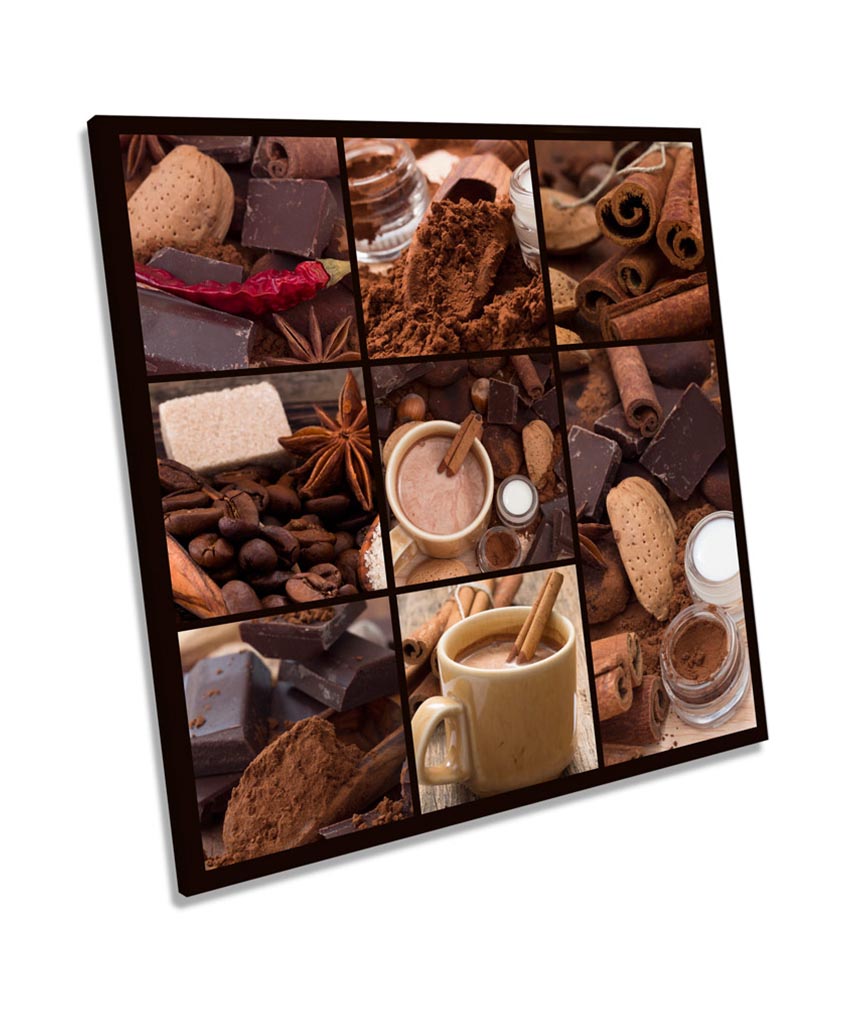 Coffee Cinnamon Kitchen Collage