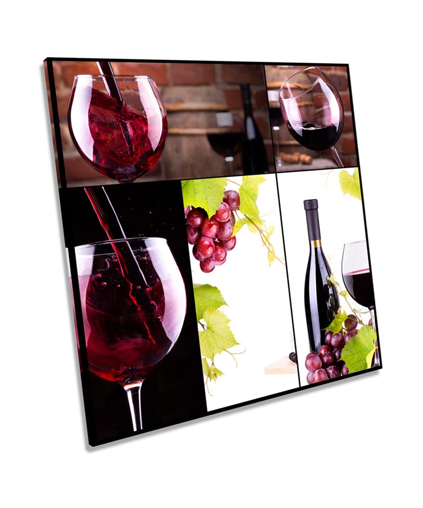 Kitchen Wine Food Drink Collage