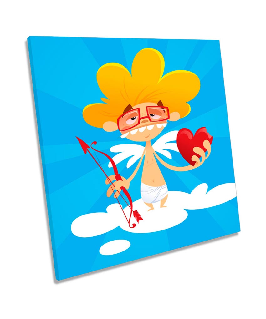 Cartoon Cupid Love Heart