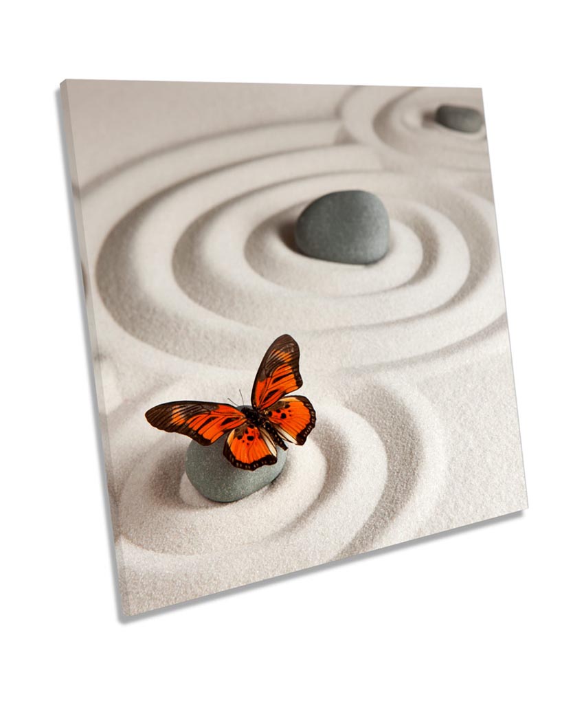 Zen Rocks Butterfly