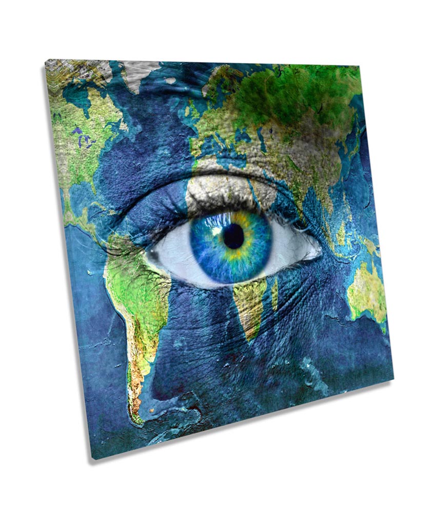 Map of the World Eye