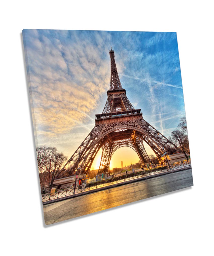 Eiffel Tower Sunset Paris