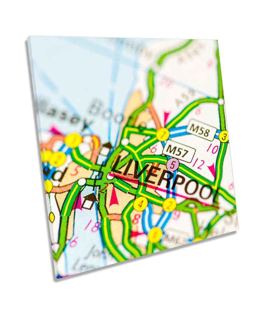 Map of Liverpool City