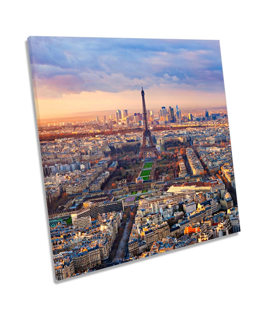 Paris Skyline Eiffel Tower City