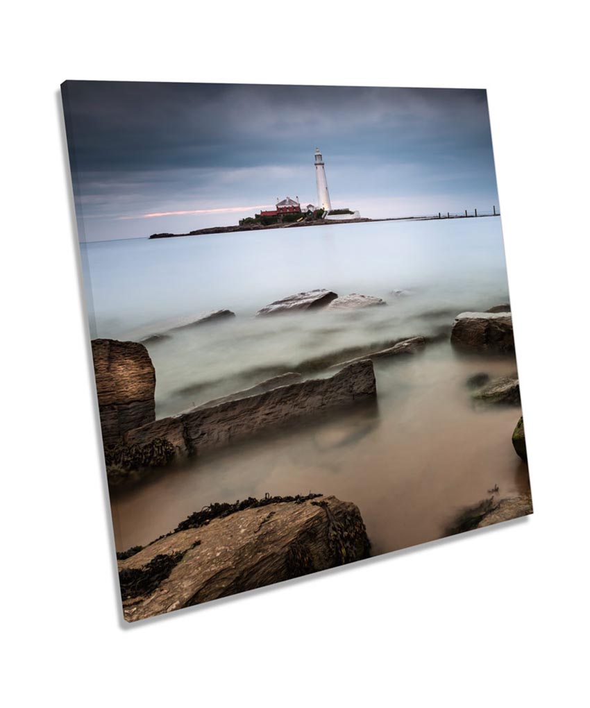 St Marys Island Lighthouse Tynemouth
