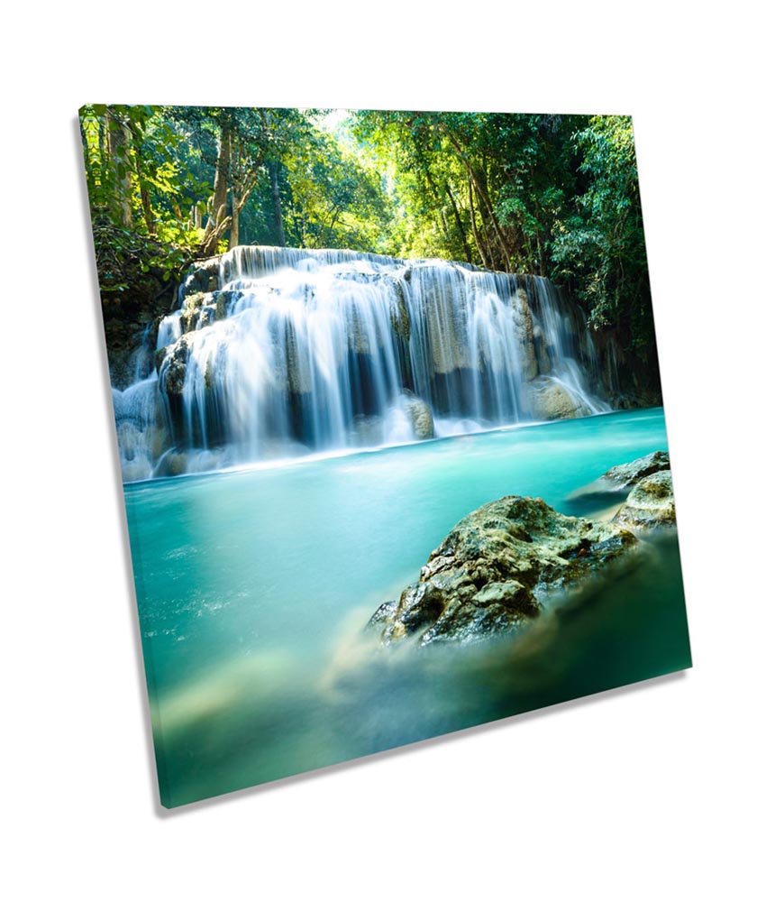 Paradise Waterfall Tropical Forest