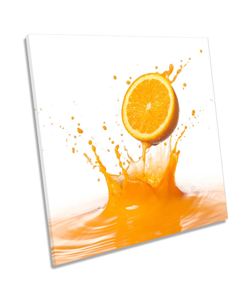 Orange Fruit Splash Kitchen