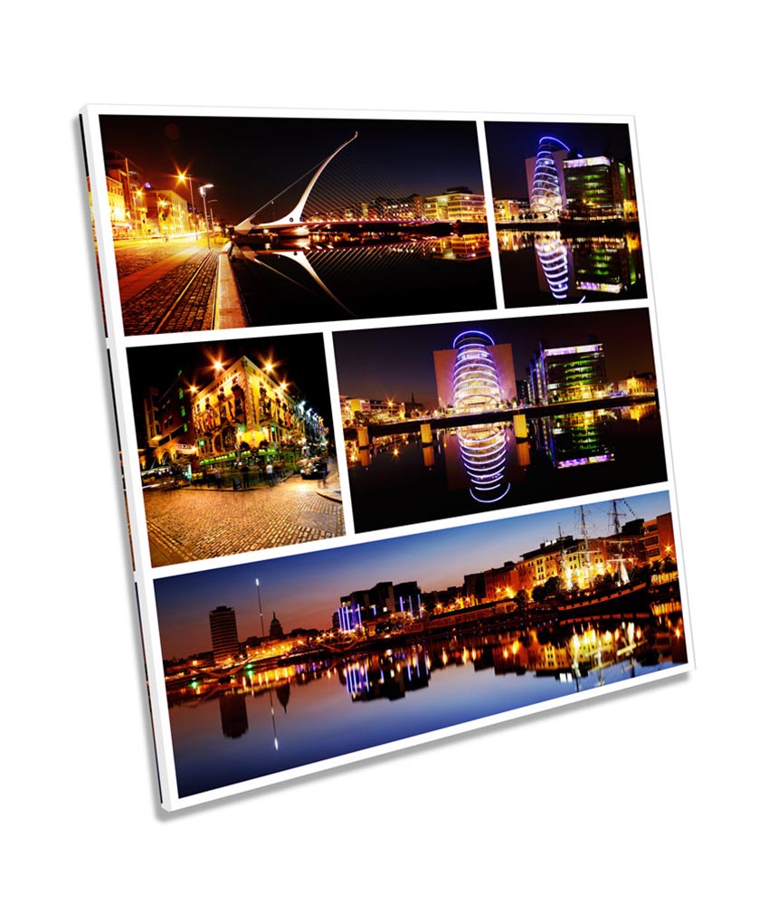 Dublin Ireland City Collage