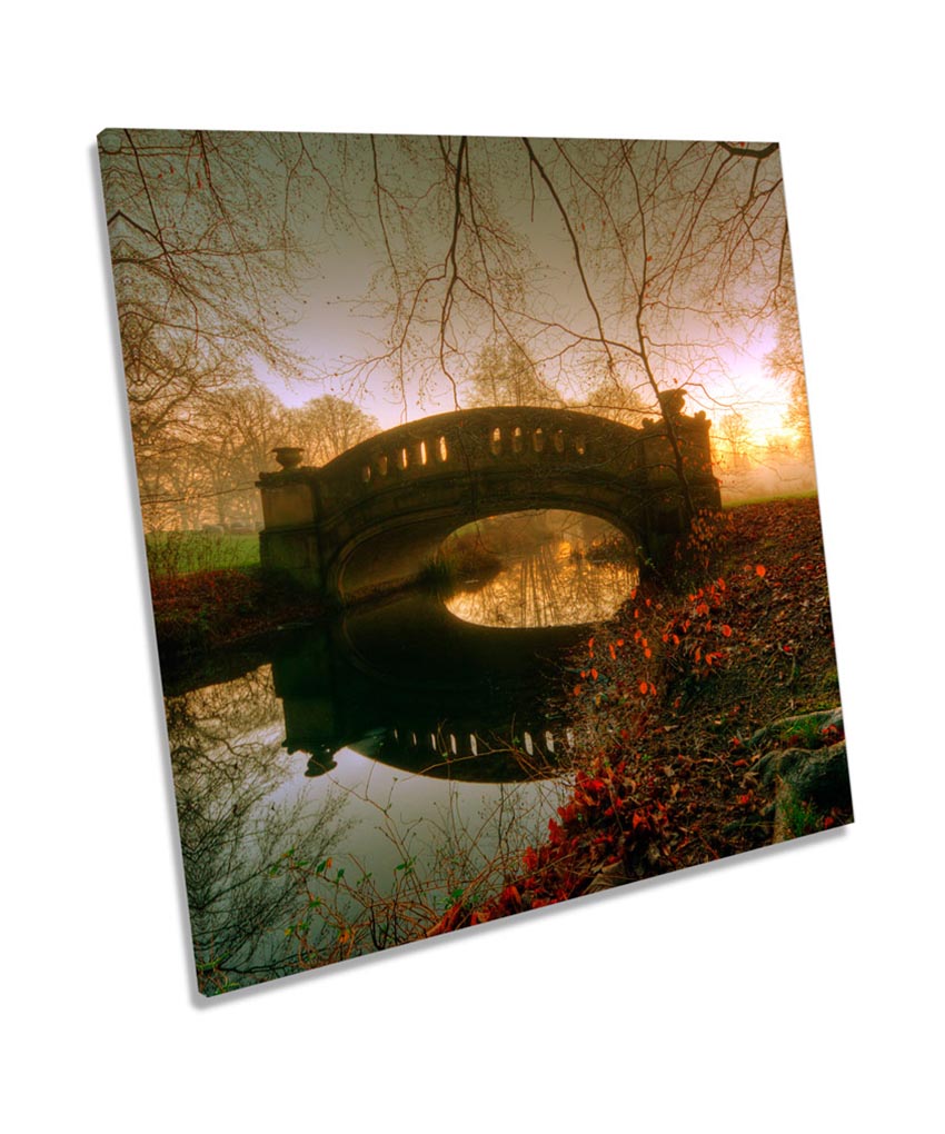 Autumn Bridge Landscape