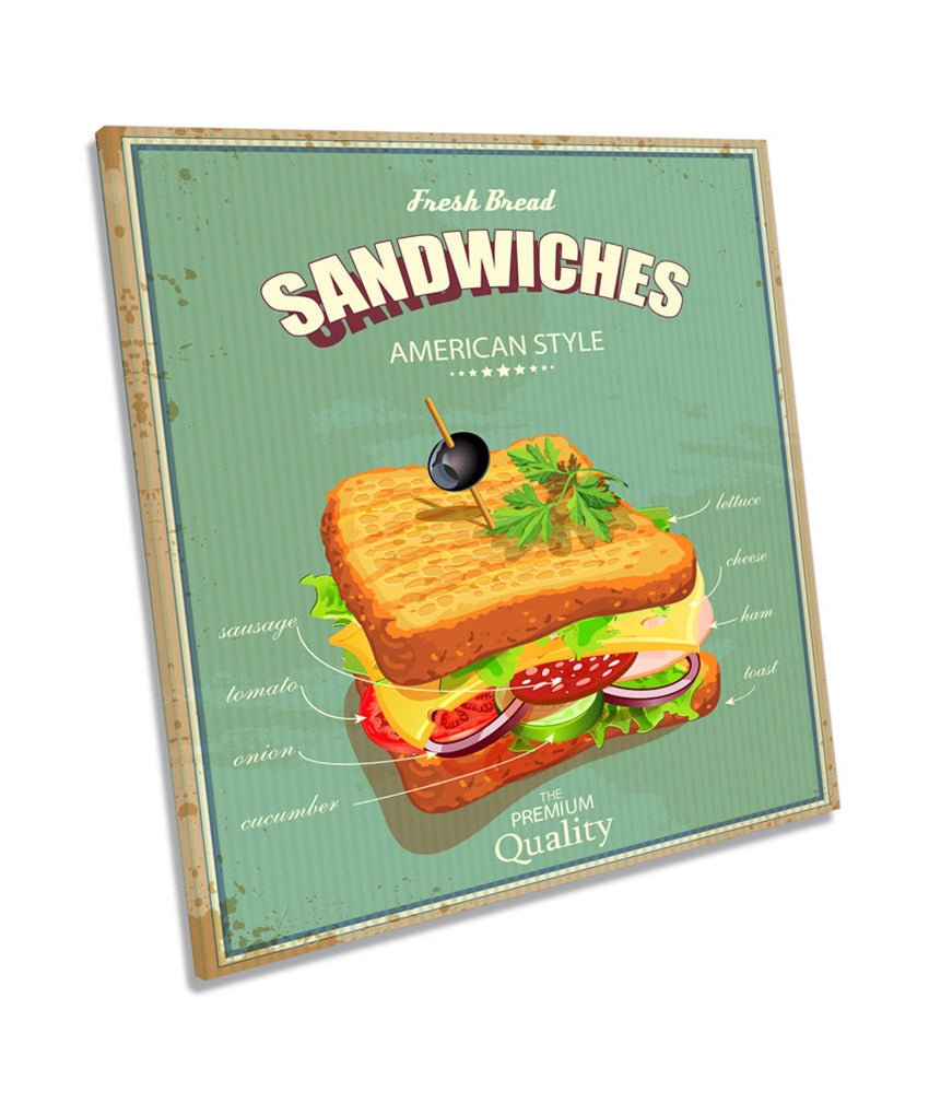 American Style Sandwiches Kitchen