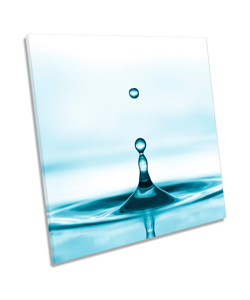 Blue Bathroom Water Drop