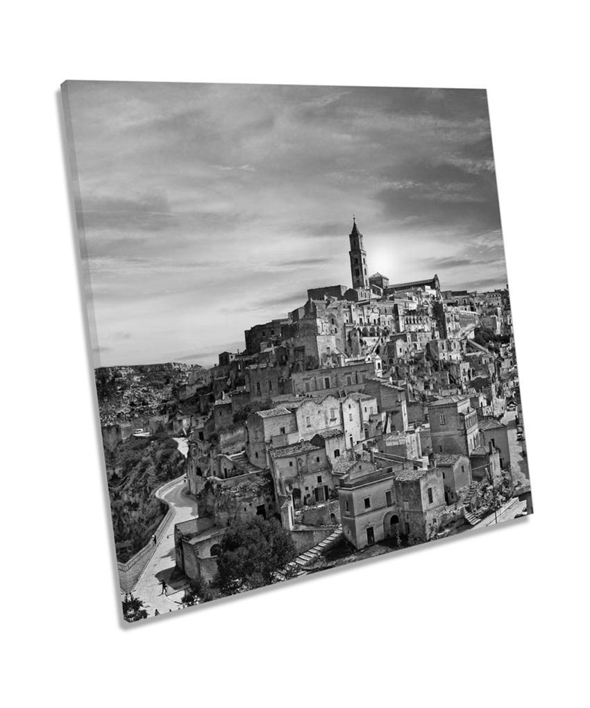 Matera Southern Italy B&W