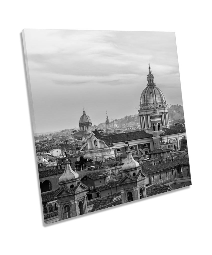 Rome Italy Skyline B&W