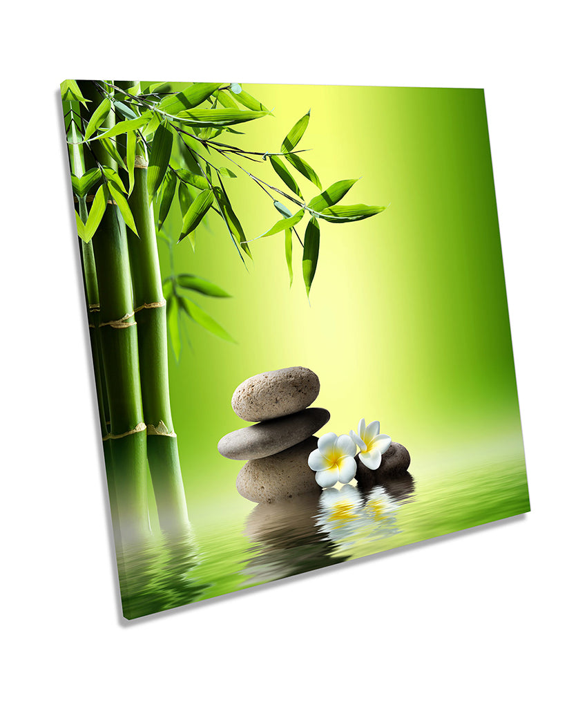 Green Bamboo Spa Zen Stones
