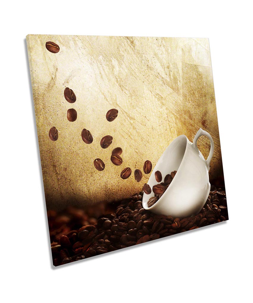 Coffee Beans Cup Brown