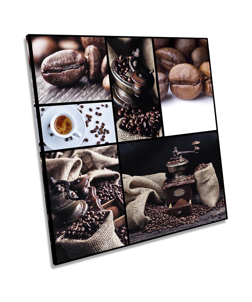 Collage Kitchen Brown Coffee