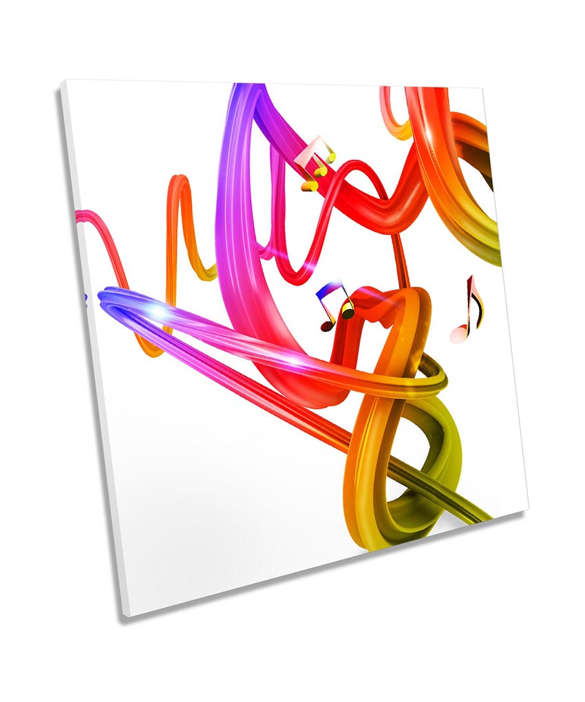 Abstract Musical Note