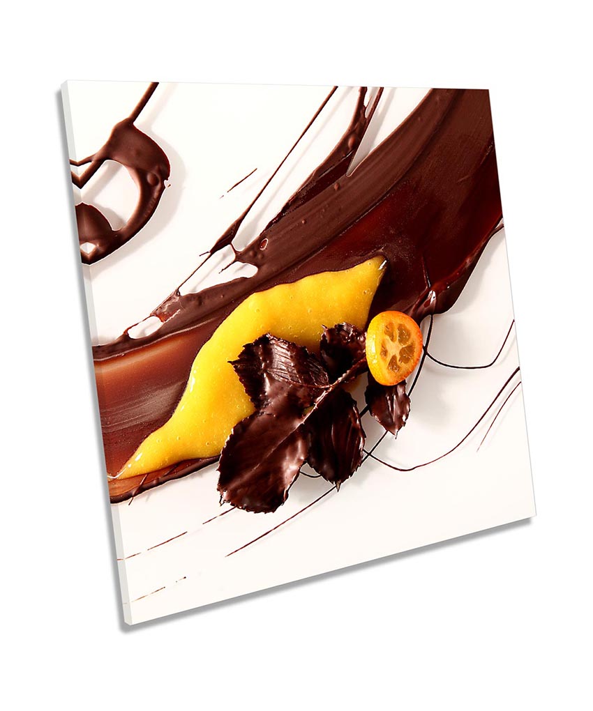 Abstract Chocolate Lemon