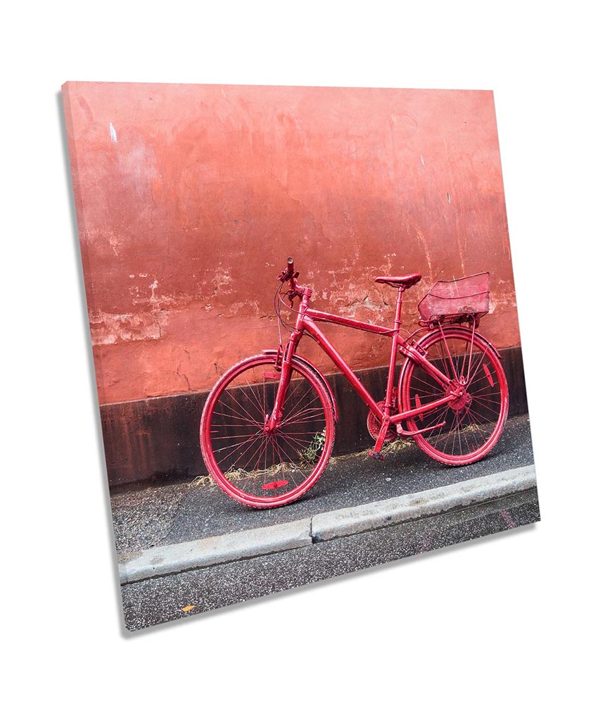 Red Retro Vintage Bike