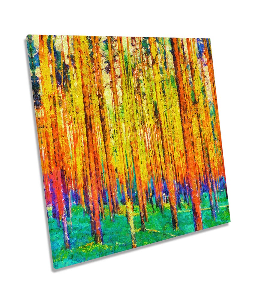 Abstract Forest Trees Repro