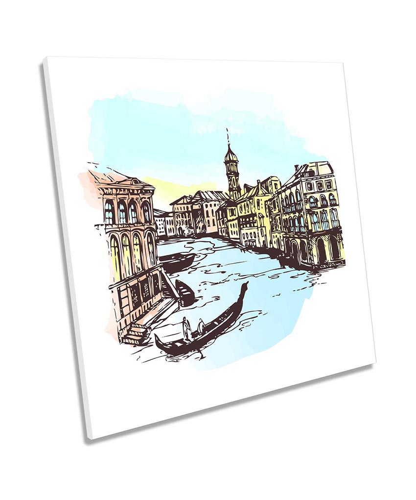 Venice City Illustration