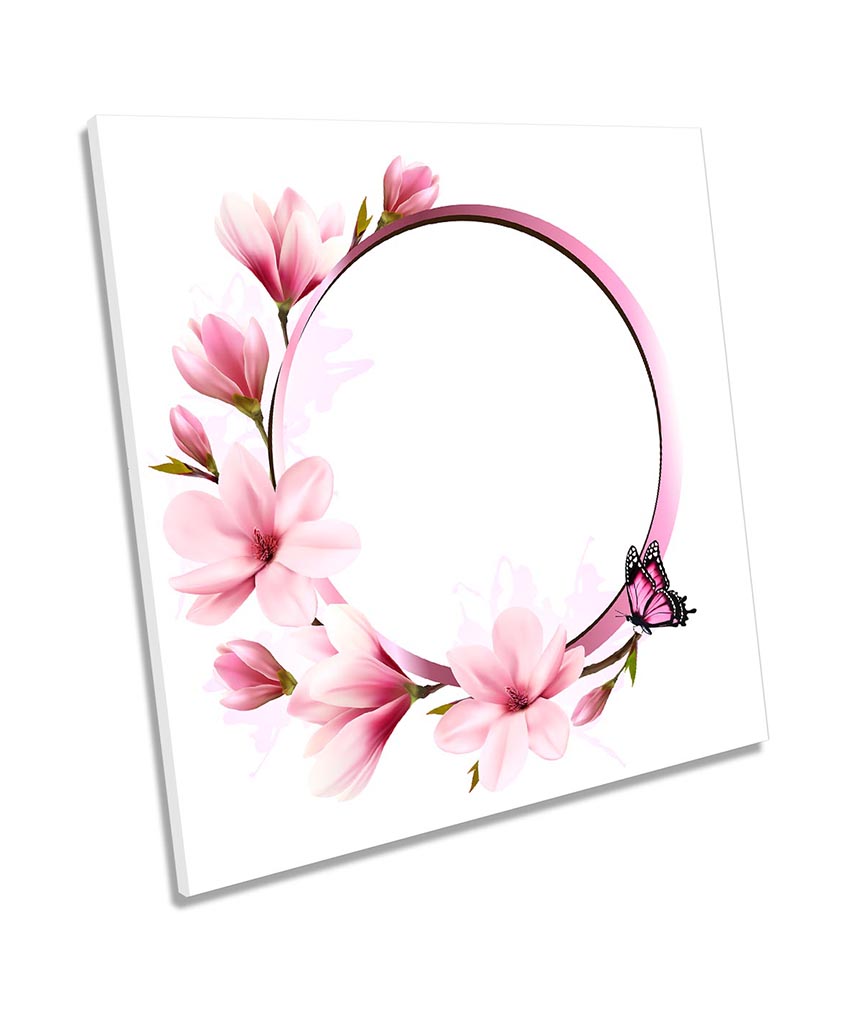 Pink Flowers Ring Magnolia