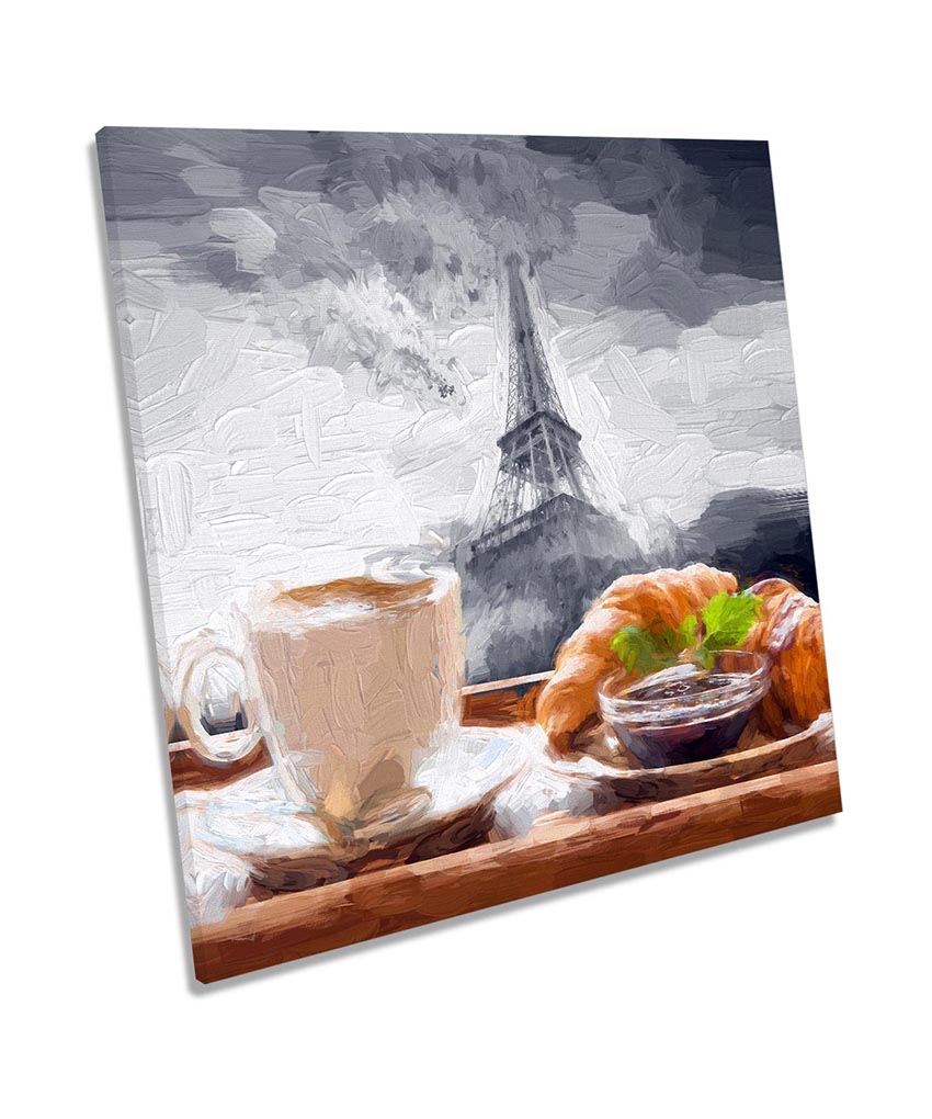 Coffee Eiffel Tower Café Grey