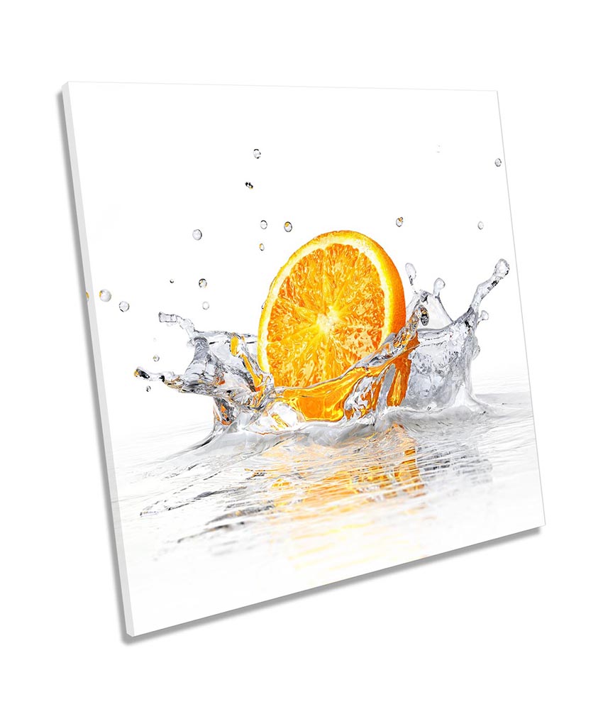 Orange Fruit Water Splash Orange
