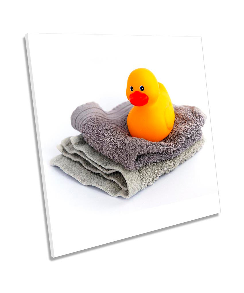 Rubber Duck Towel Bathroom Yellow
