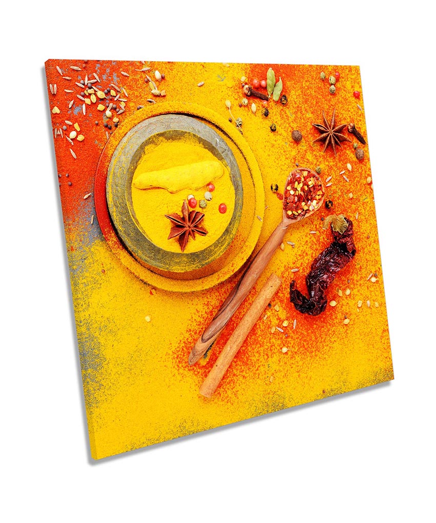 Spicy Herbs Powder Kitchen Orange