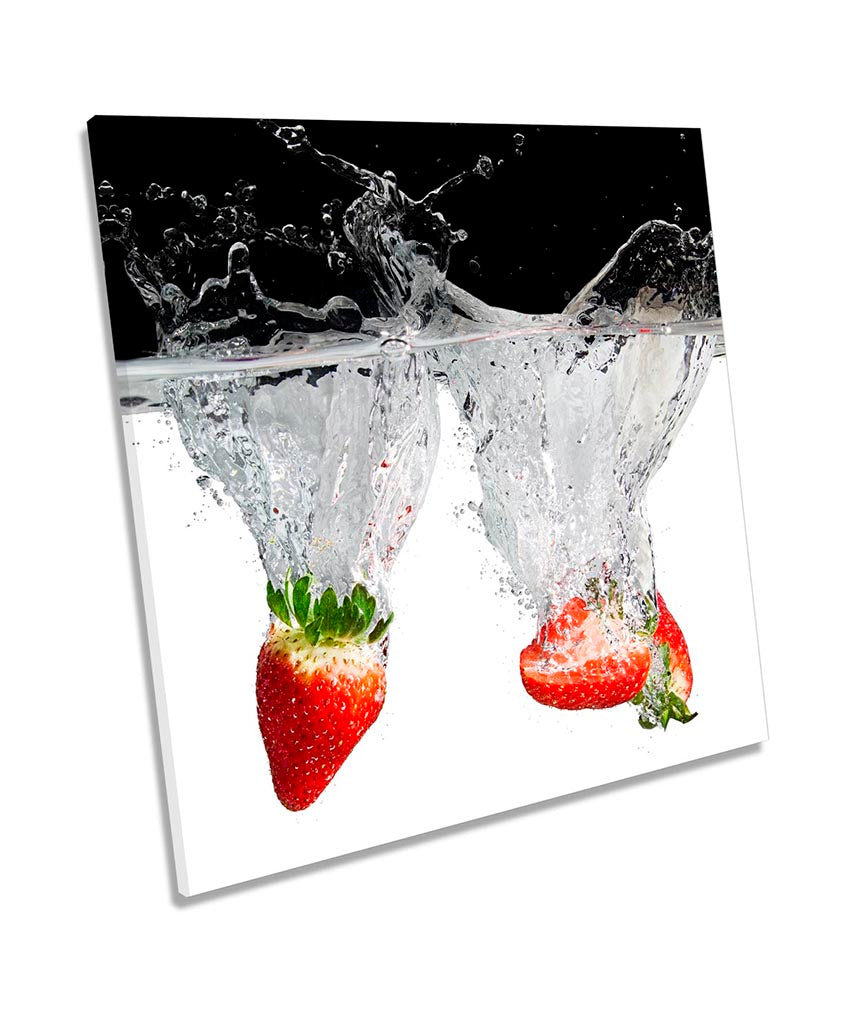 Strawberry Splash Kitchen Red