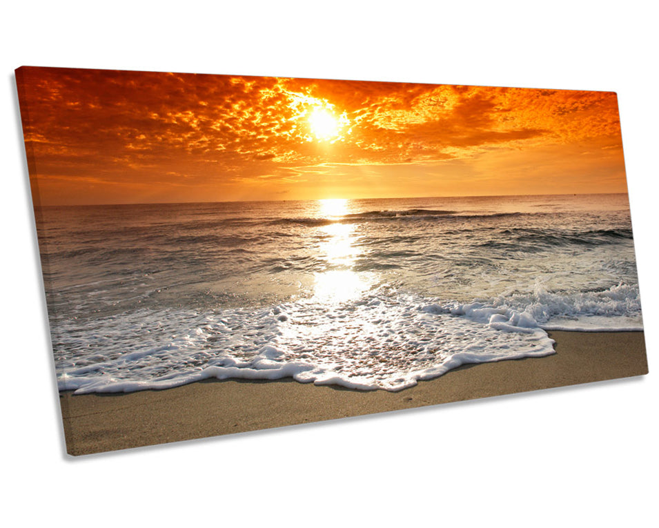 Sunset Beach Seascape