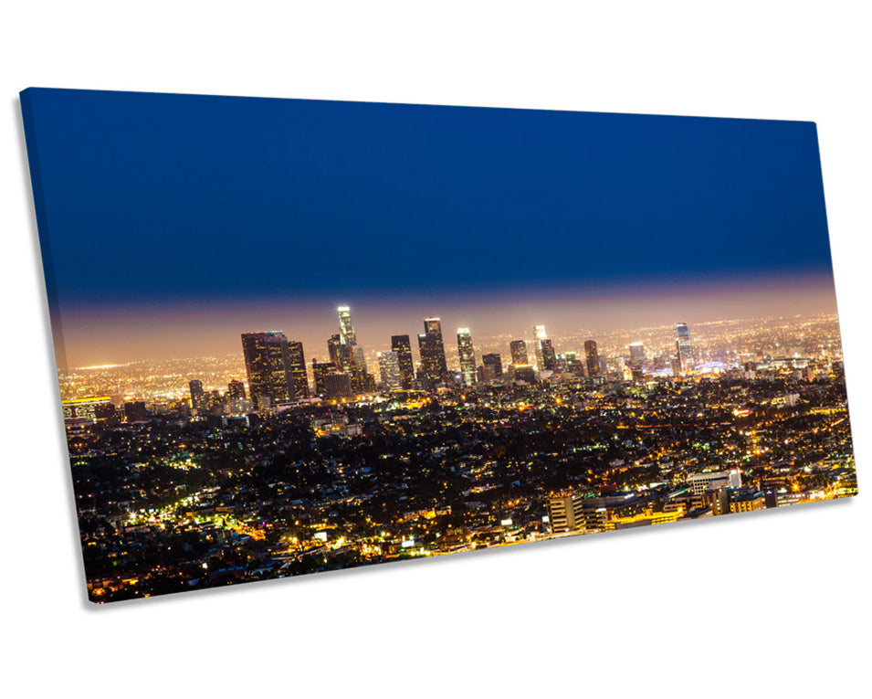 Los Angeles City Skyline Night