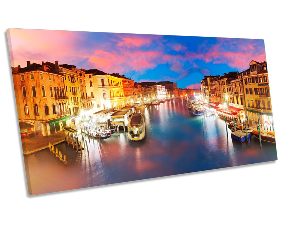 Rialto Bridge Italy Venice Sunset