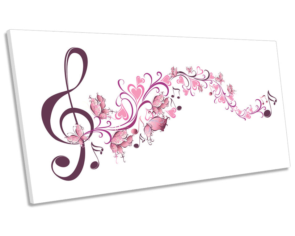 Music Note Flower Floral