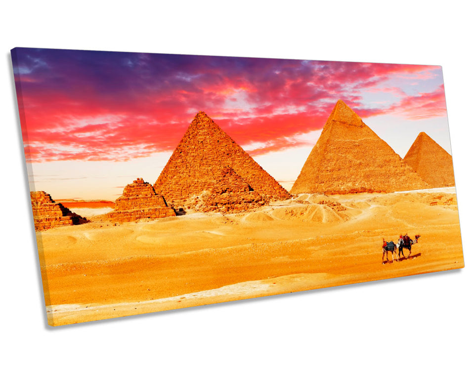 Egyptian Pyramids Desert Picture