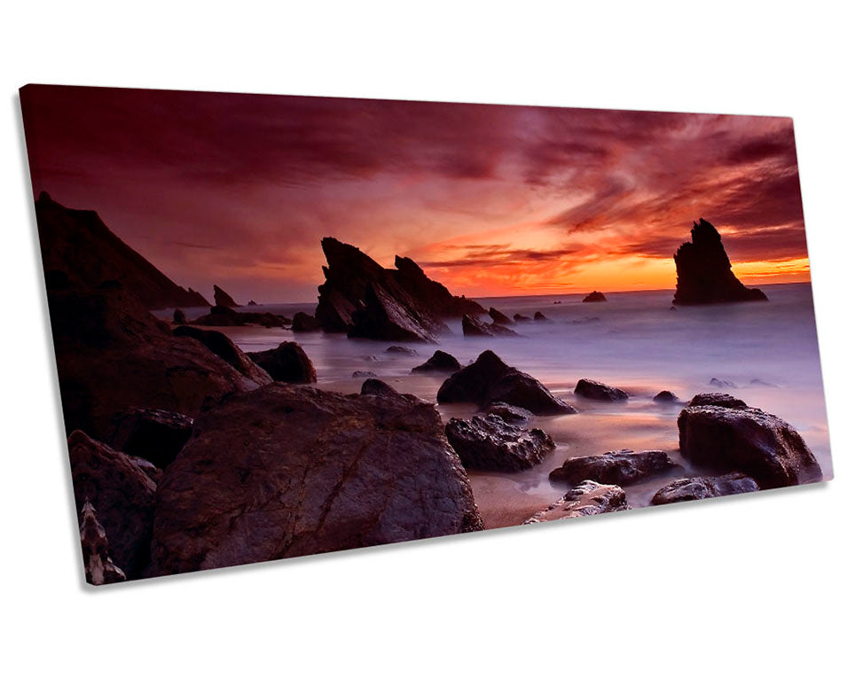 Seascape Beach Sunset Picture