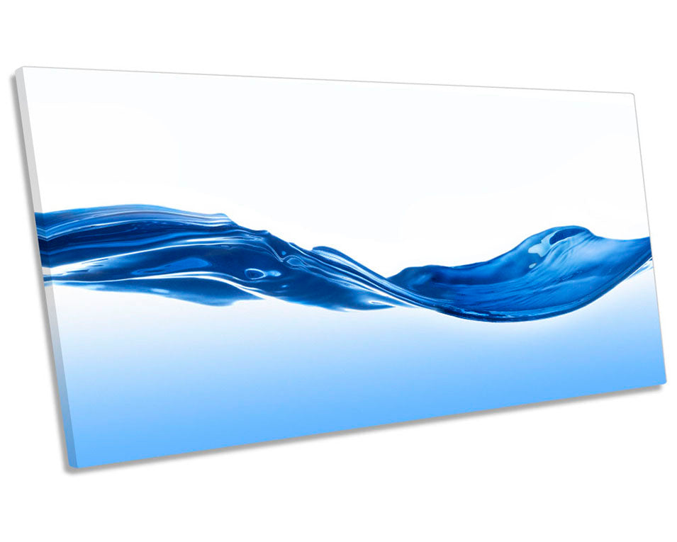 Blue Bathroom Water Wave Picture