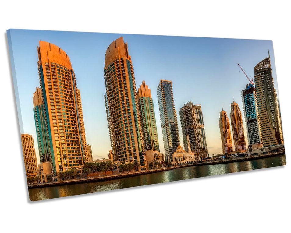 Dubai Marina City Skyline Picture