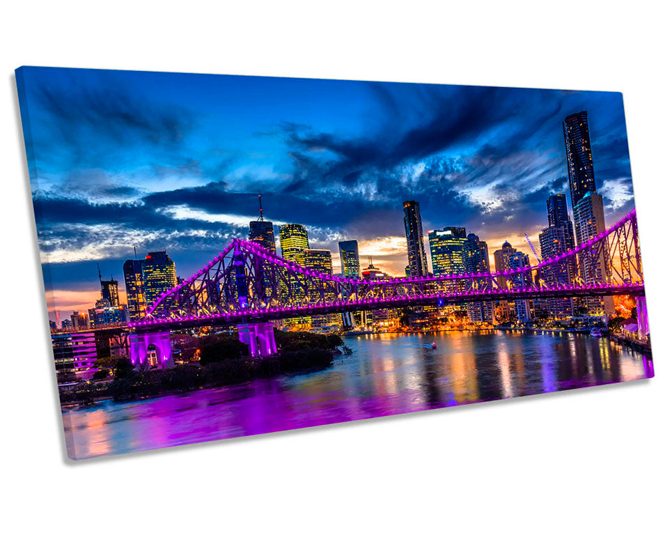 Brisbane Skyline City Australia Picture