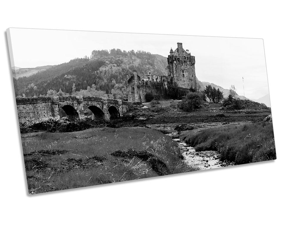 Eilean Donan Castle B&W Picture