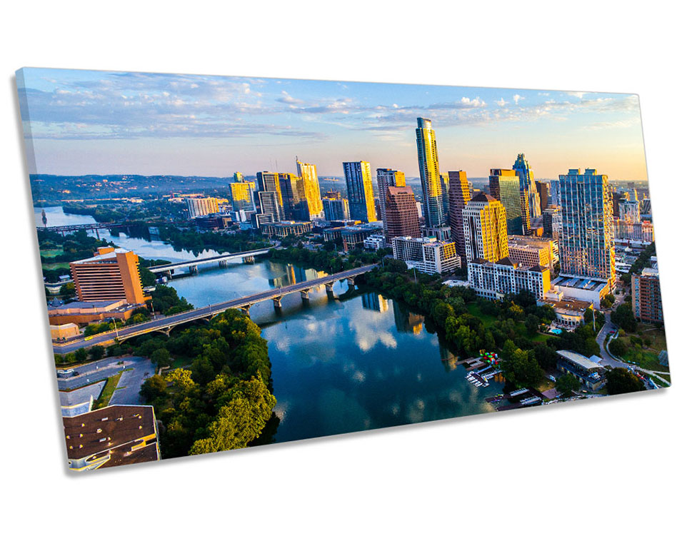 Austin Texas City Skyline