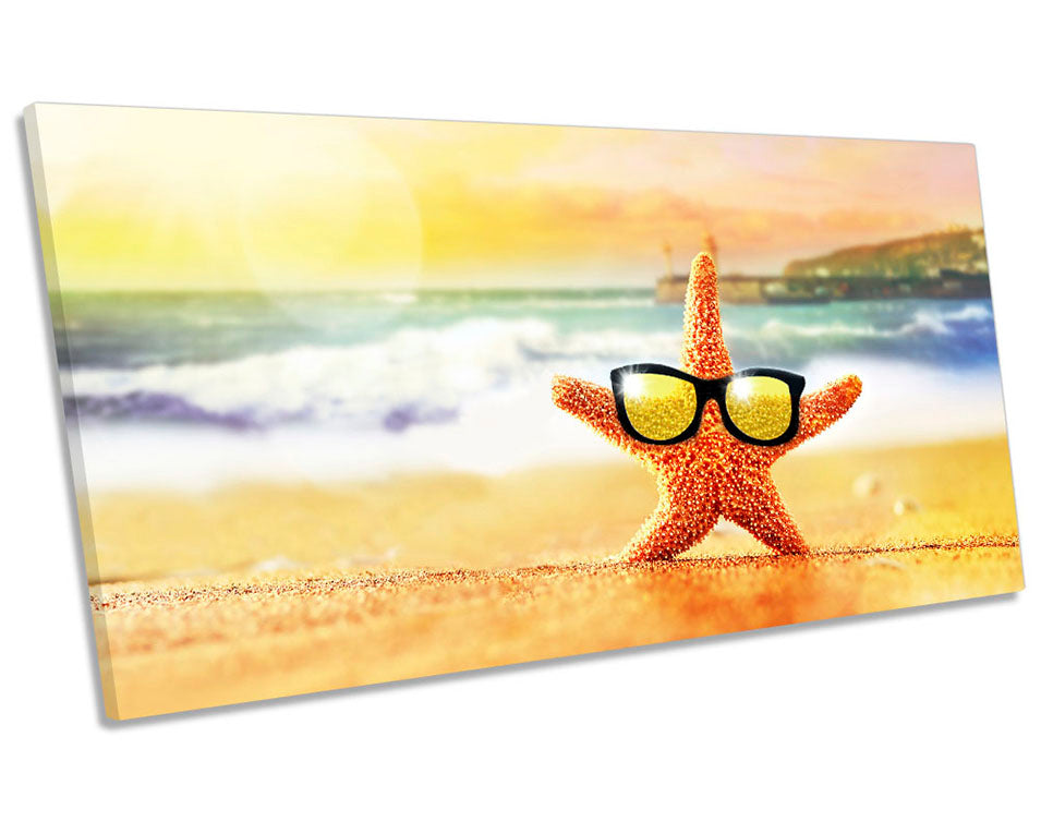 Starfish Sunglasses Beach Orange