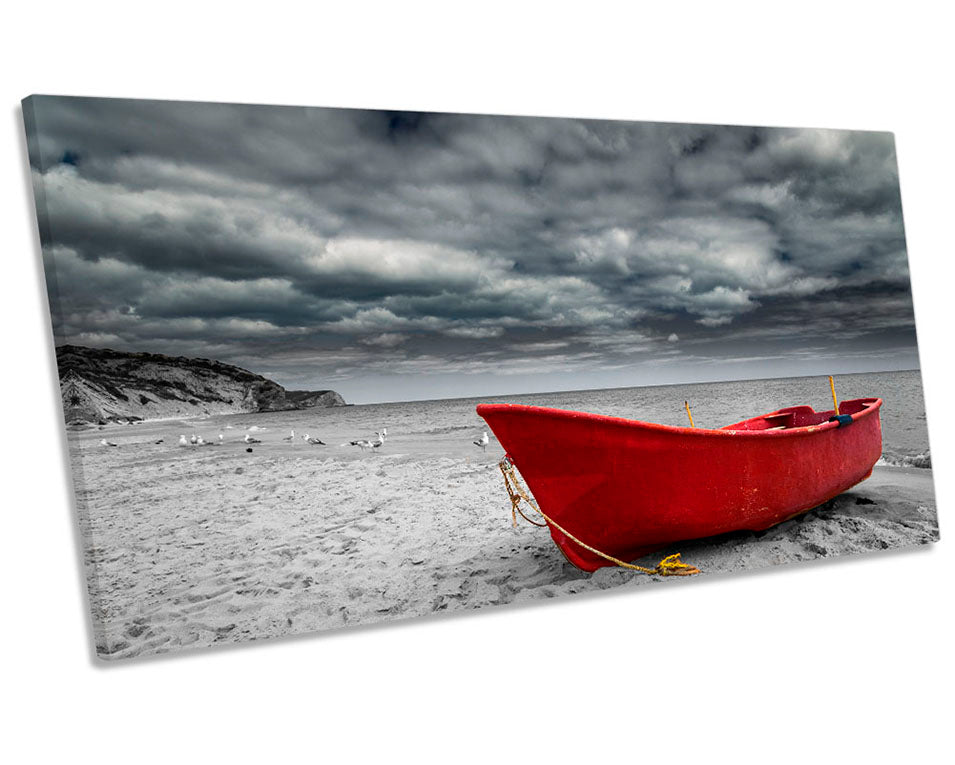 Red Boat Beach Grey