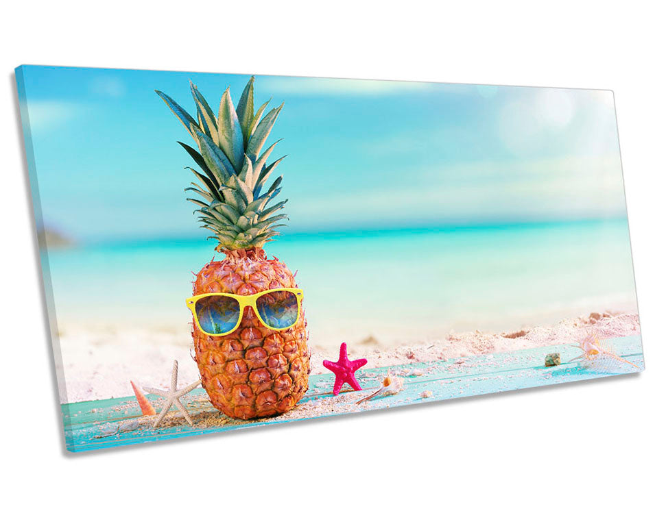 Pineapple Sunglasses Beach Blue