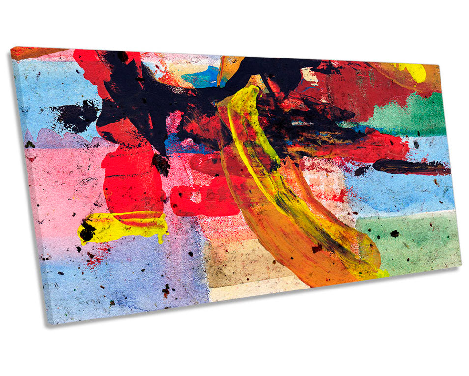 Modern Abstract Grunge Design Multi-Coloured