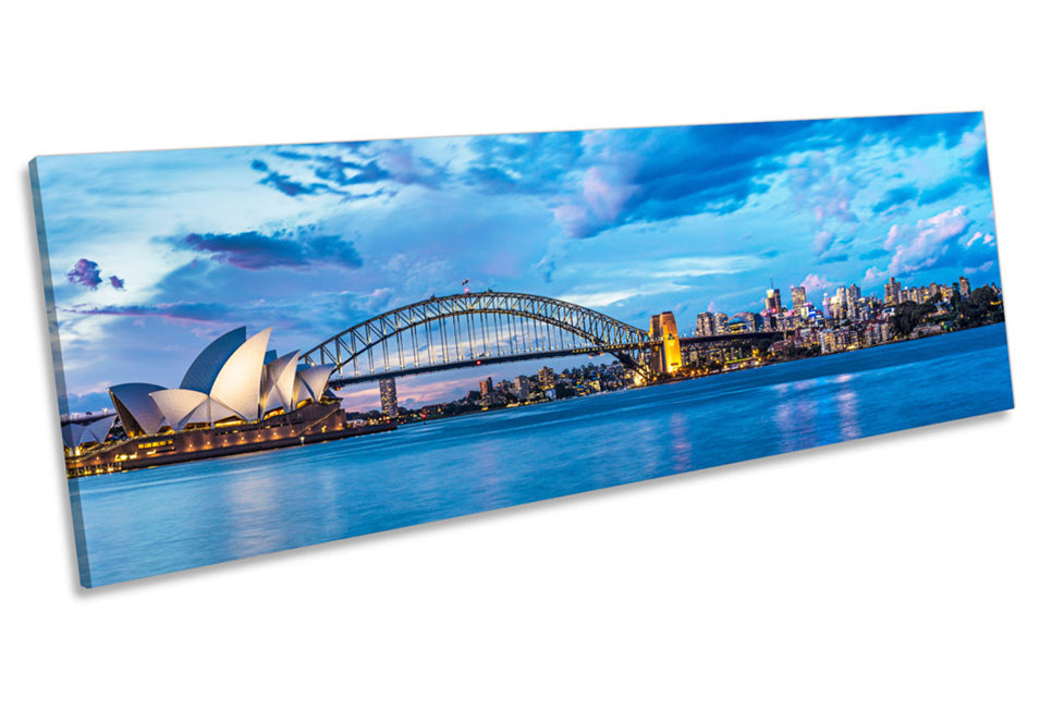 Sydney Harbour Blue City Skyline