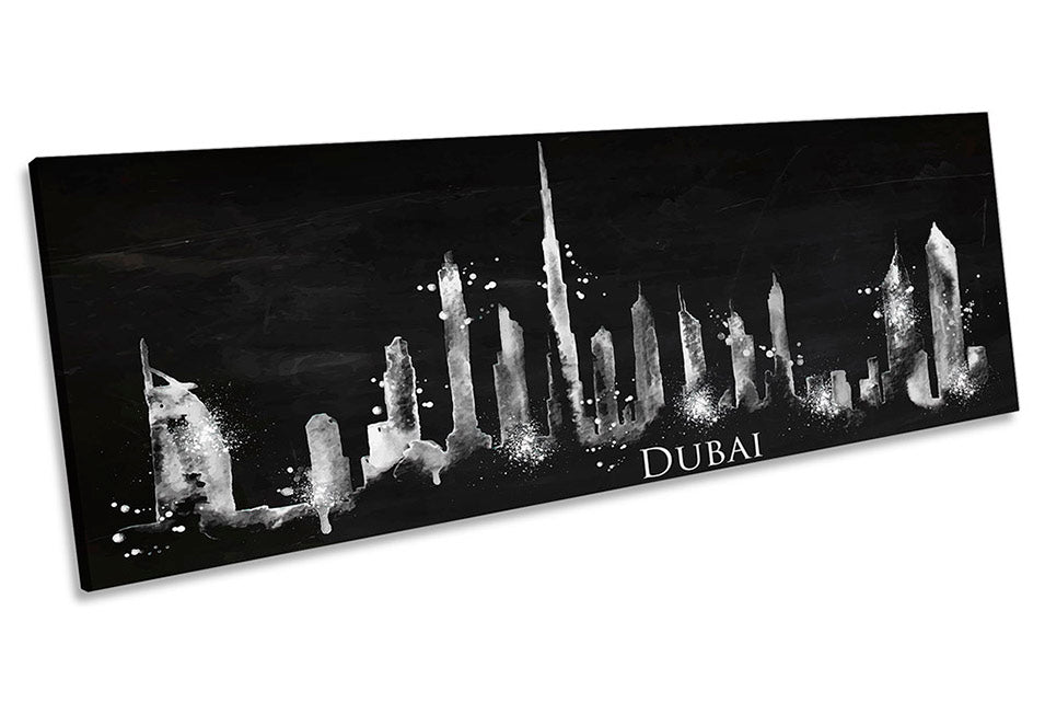 Dubai Abstract Skyline